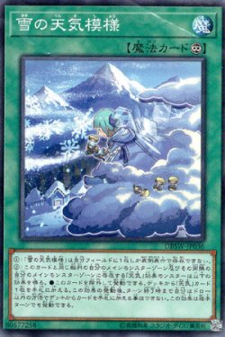 画像1: 雪の天気模様