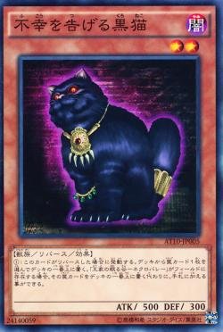 画像1: 不幸を告げる黒猫