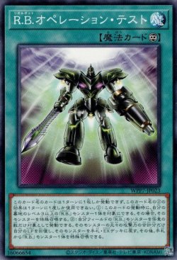画像1: R.B.オペレーション・テスト