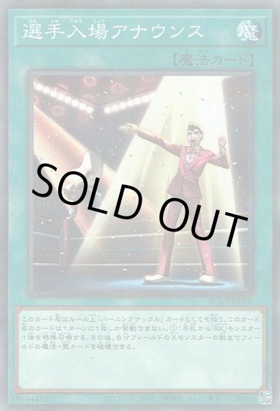 画像1: 選手入場アナウンス (1)