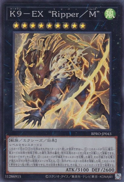 画像1: K9-EX “Ripper／M” (1)