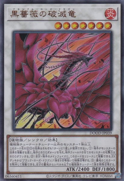 画像1: 黒薔薇の破滅竜（ブランブル・ローズ・ドラゴン） (1)