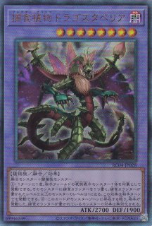 遊戯】捕食植物ドラゴスタペリア【シークレット/融合】RC04